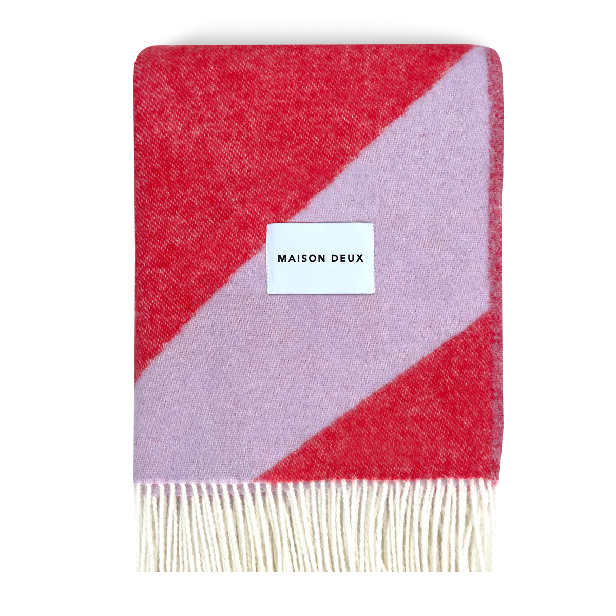 Swirl Blanket Lilac Scarlet