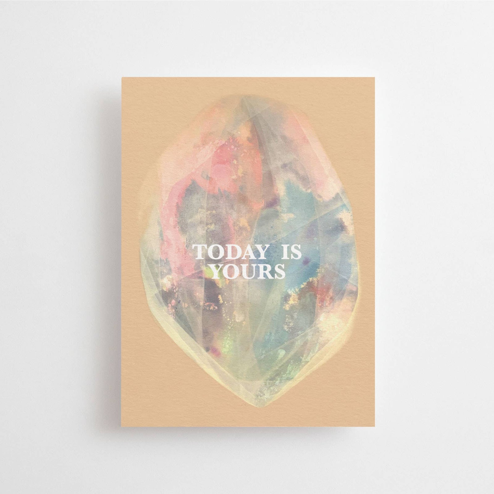 TODAY IS YOURS | POSTCARD