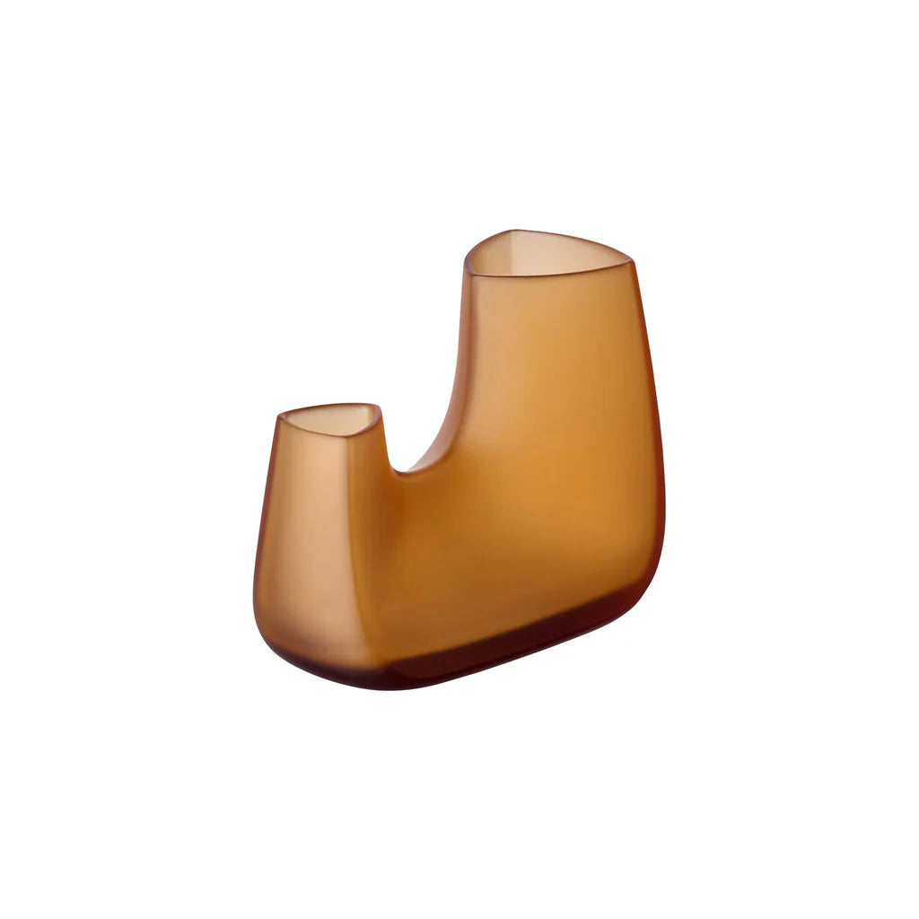 TRE Vase | Amber | 140x80x110mm
