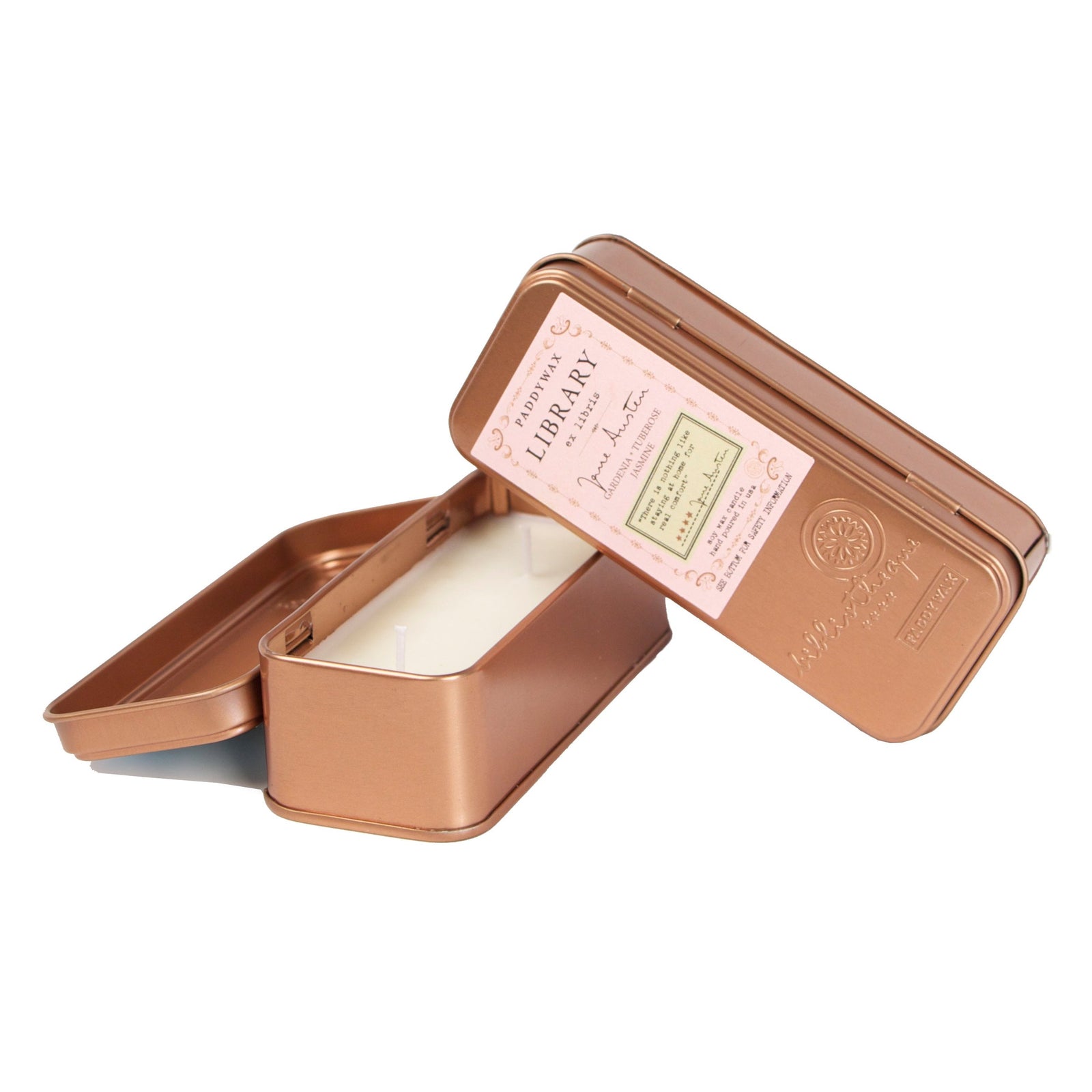 Library Scented Candle Tin | Jane Austen