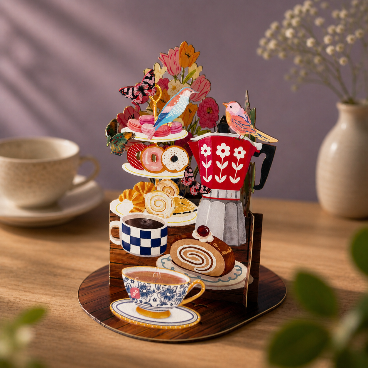 Tea & Treats | Pop-Up Card
