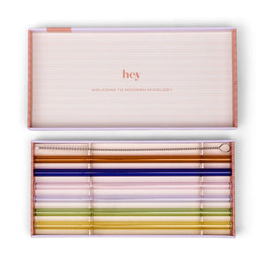 The Danny Glass Highball Straws | Set of 6