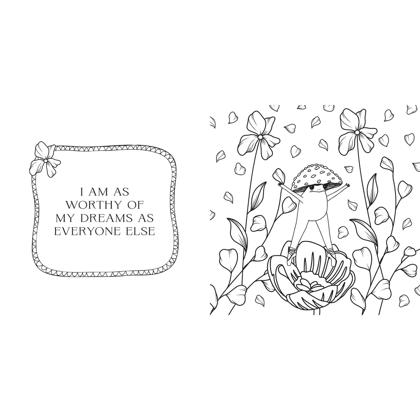 The Little Frog Colouring Book