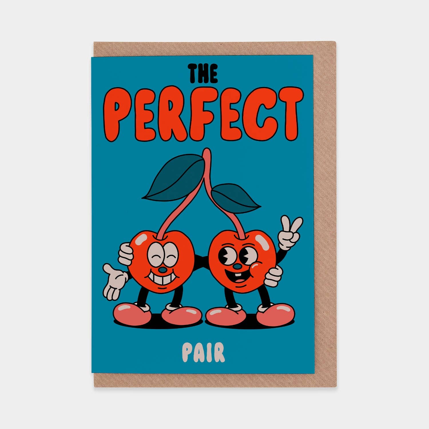 The Perfect Pair Greetings Card