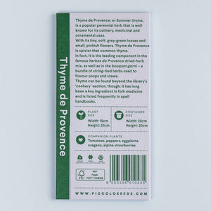 Thyme De Provence | Plant Seeds