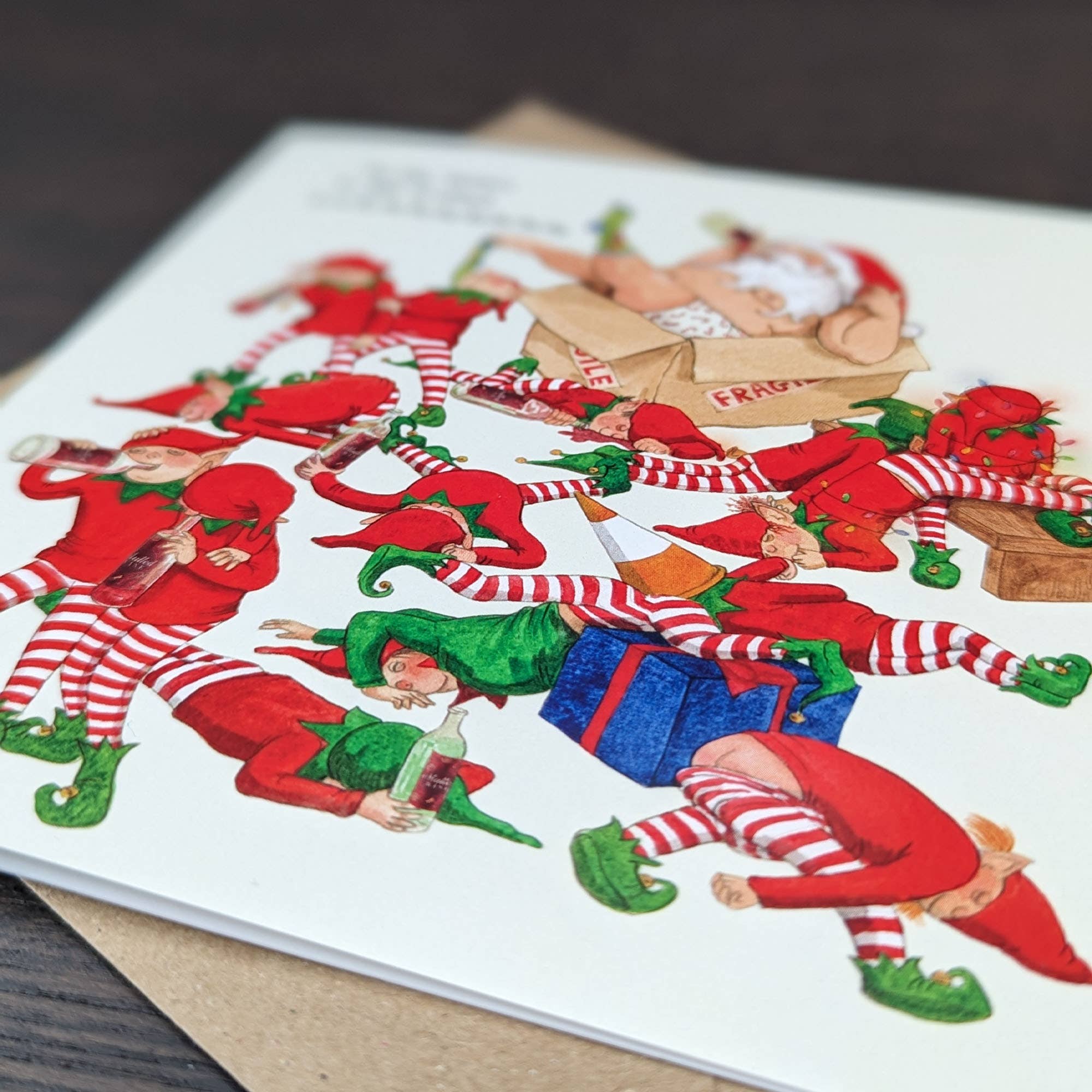 Tis The Season To Get Trollied | Christmas Card