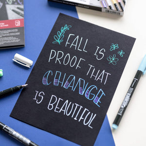 Tombow Black Paper Pad