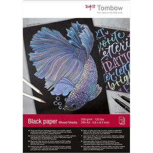 Tombow Black Paper Pad