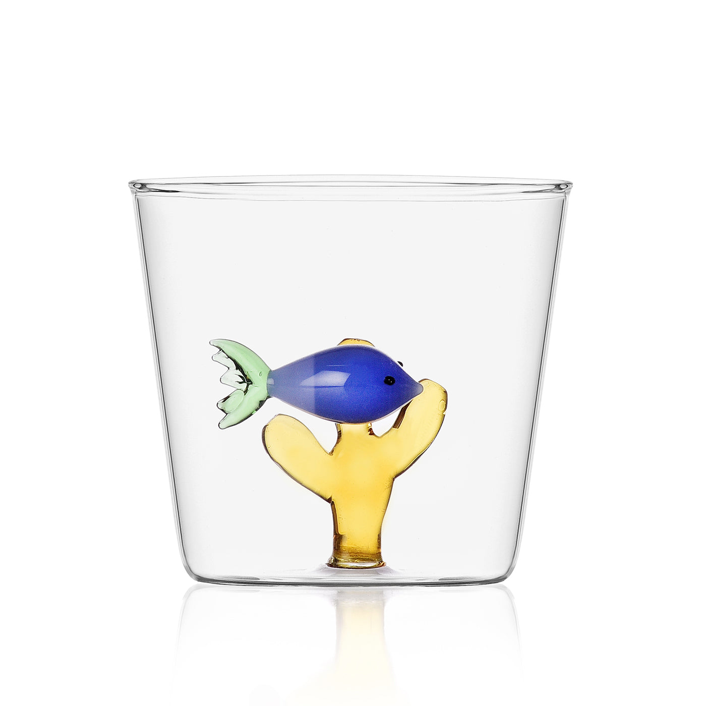 Tumbler Blue Fish - Amber Seaweed 🐠