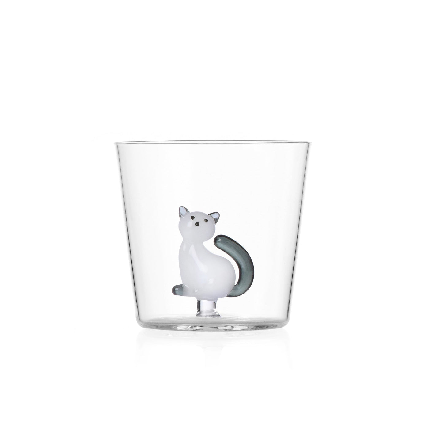 Tumbler Cat with Smoke Tail