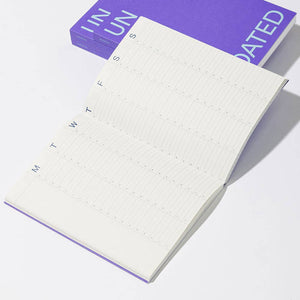 UNDATED PLANNER | LEMON | TIME-BLOCK