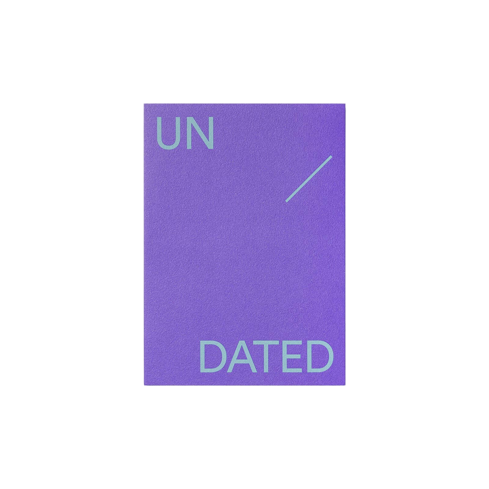 UNDATED PLANNER | PURPLE | TIME-BLOCK