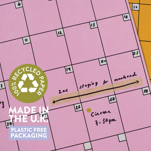 Undated A3 Planner | Colourburst