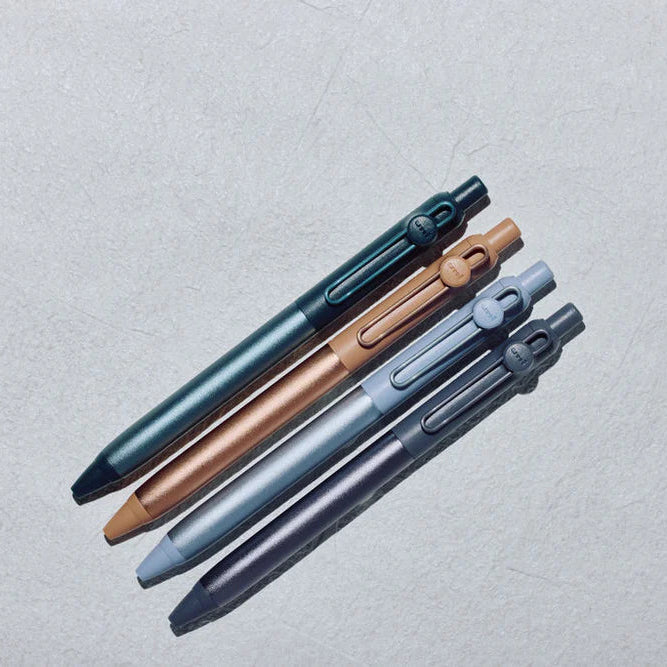 Uniball Zento Flow Ballpoint Pen | 0.5mm | Hematite
