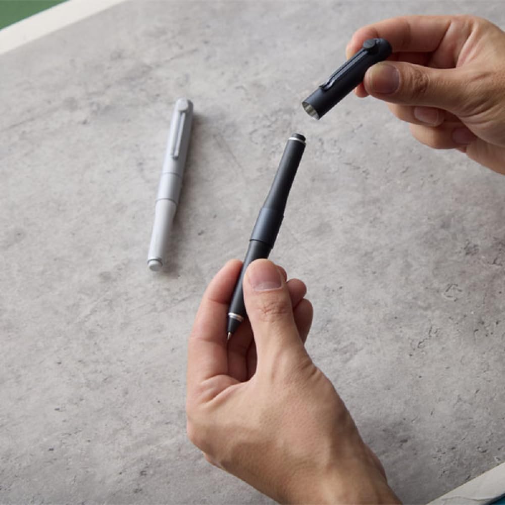 Uniball Zento Signature Ballpoint Pen | 0.38mm | Silver