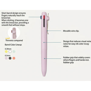 Uniball Zento Standard 3-Colour Ballpoint Pen