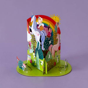 Unicorn | Fantasy Pop-Up Card