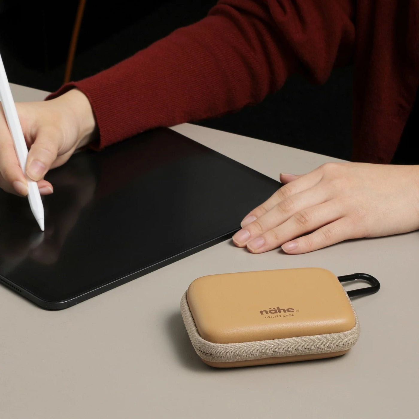 Utility Case Mini Beige