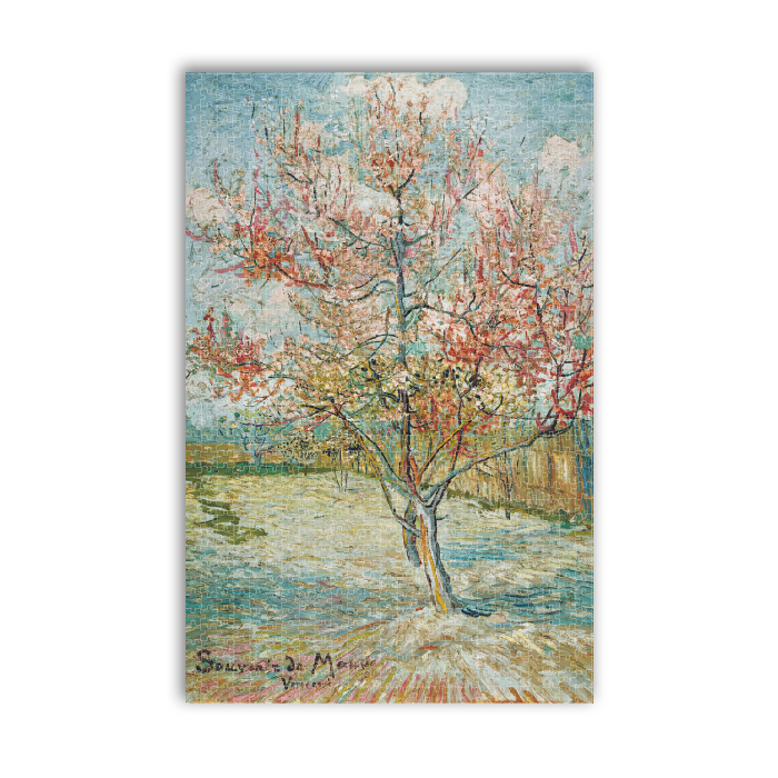 Van Gogh Puzzle | Pink Peach Tree | 1000 Pieces