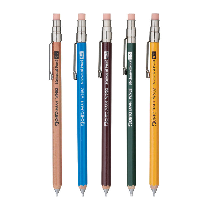 WN02 Wooden Mechanical Pencil 0.5mm