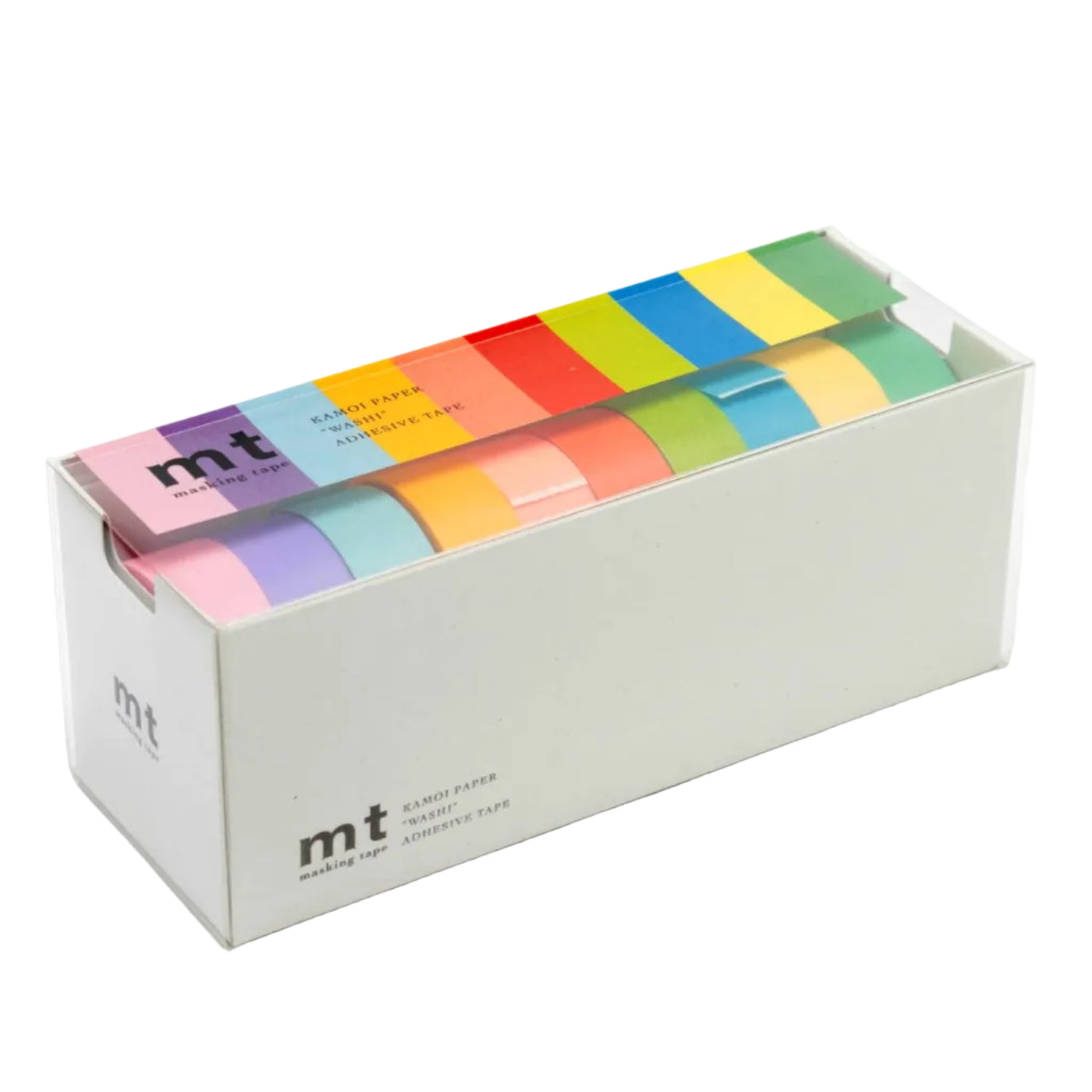 Washi Tape Gift Box | 10 bright Colours