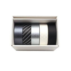 Washi Tape Gift Box | 5 Dark Colors