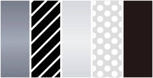 Washi Tape Gift Box | 5 Dark Colors