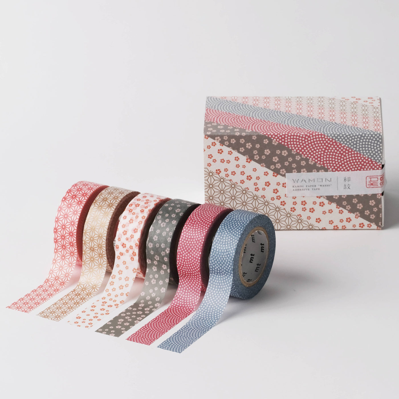 Washi Tape Gift Box | 5 Japanese Colours