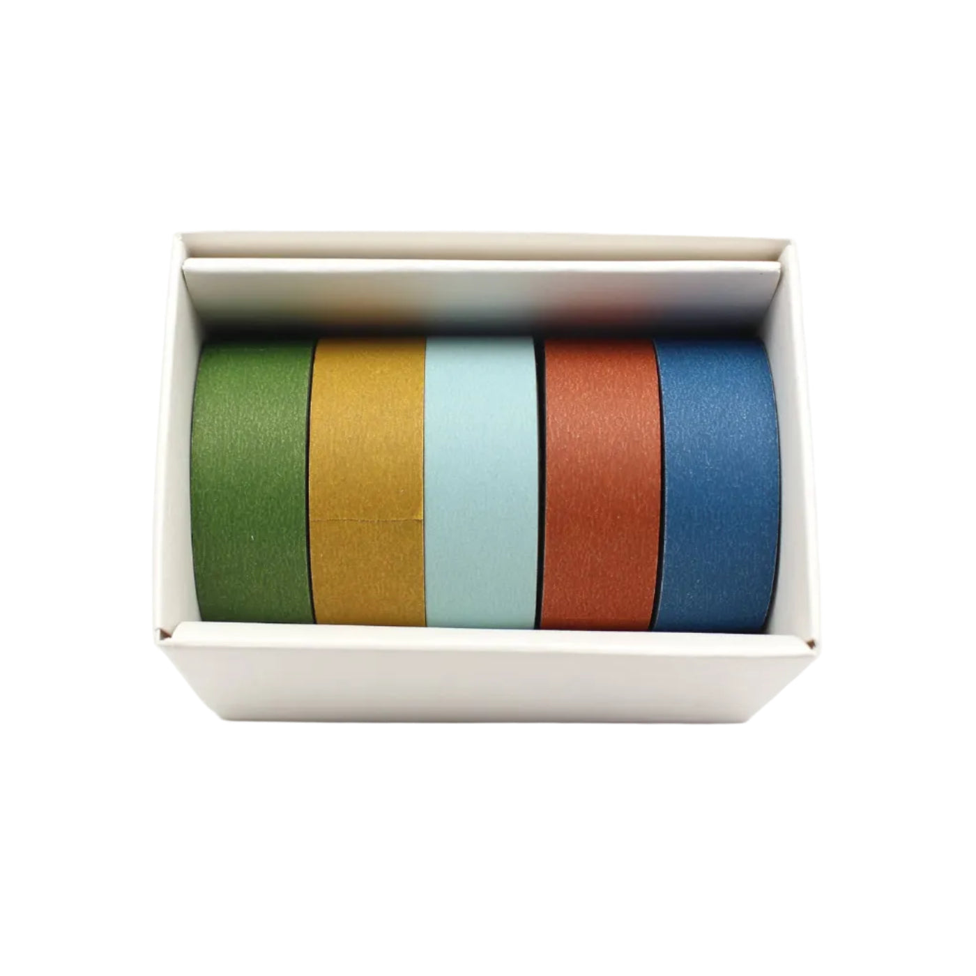 Washi Tape Gift Box | 5 Matt Colours