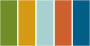 Washi Tape Gift Box | 5 Matt Colours