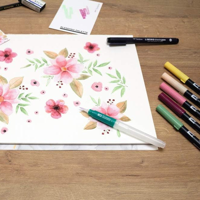 Watercoloring Set | Floral