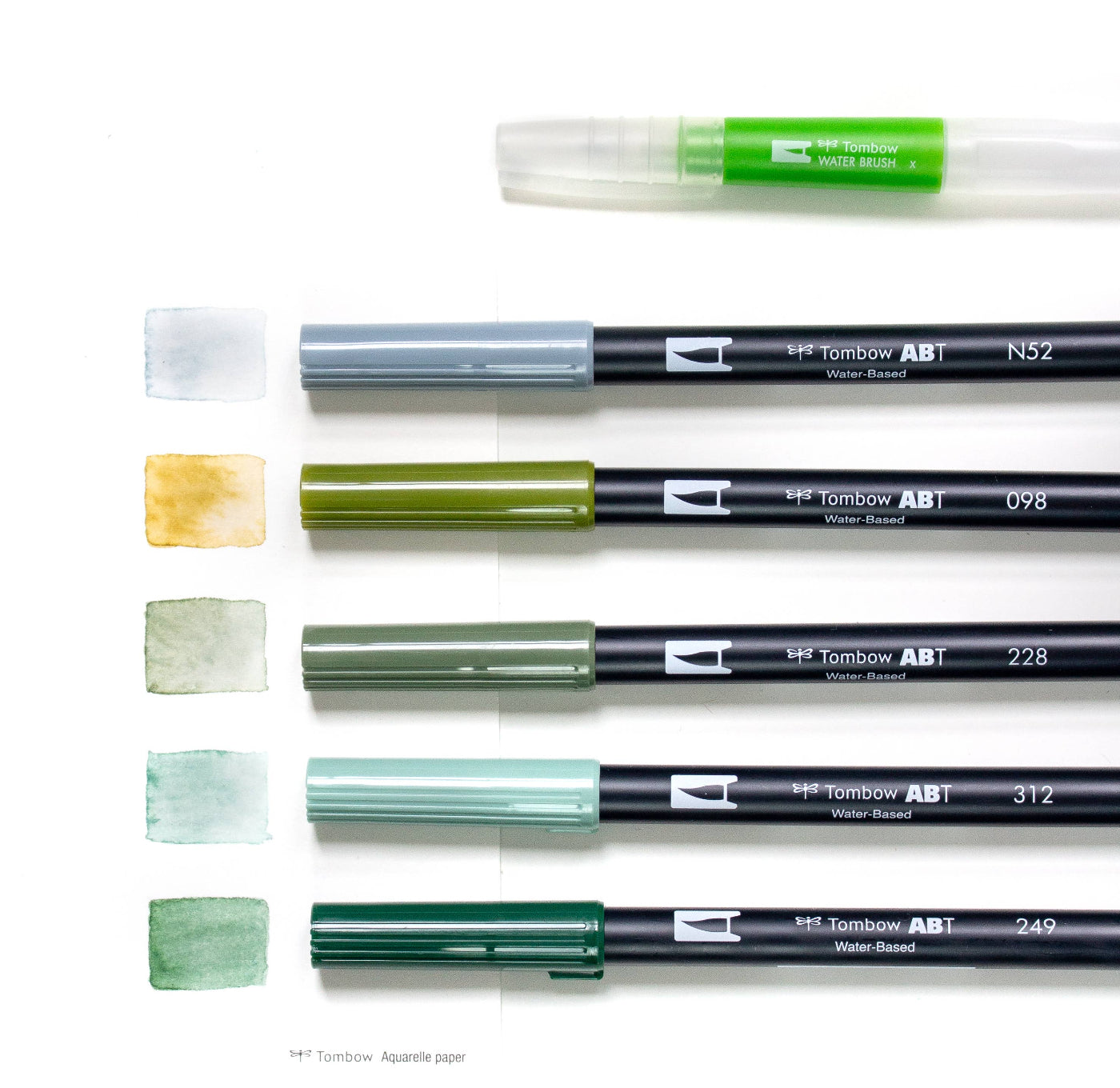 Watercoloring Set | Greenery