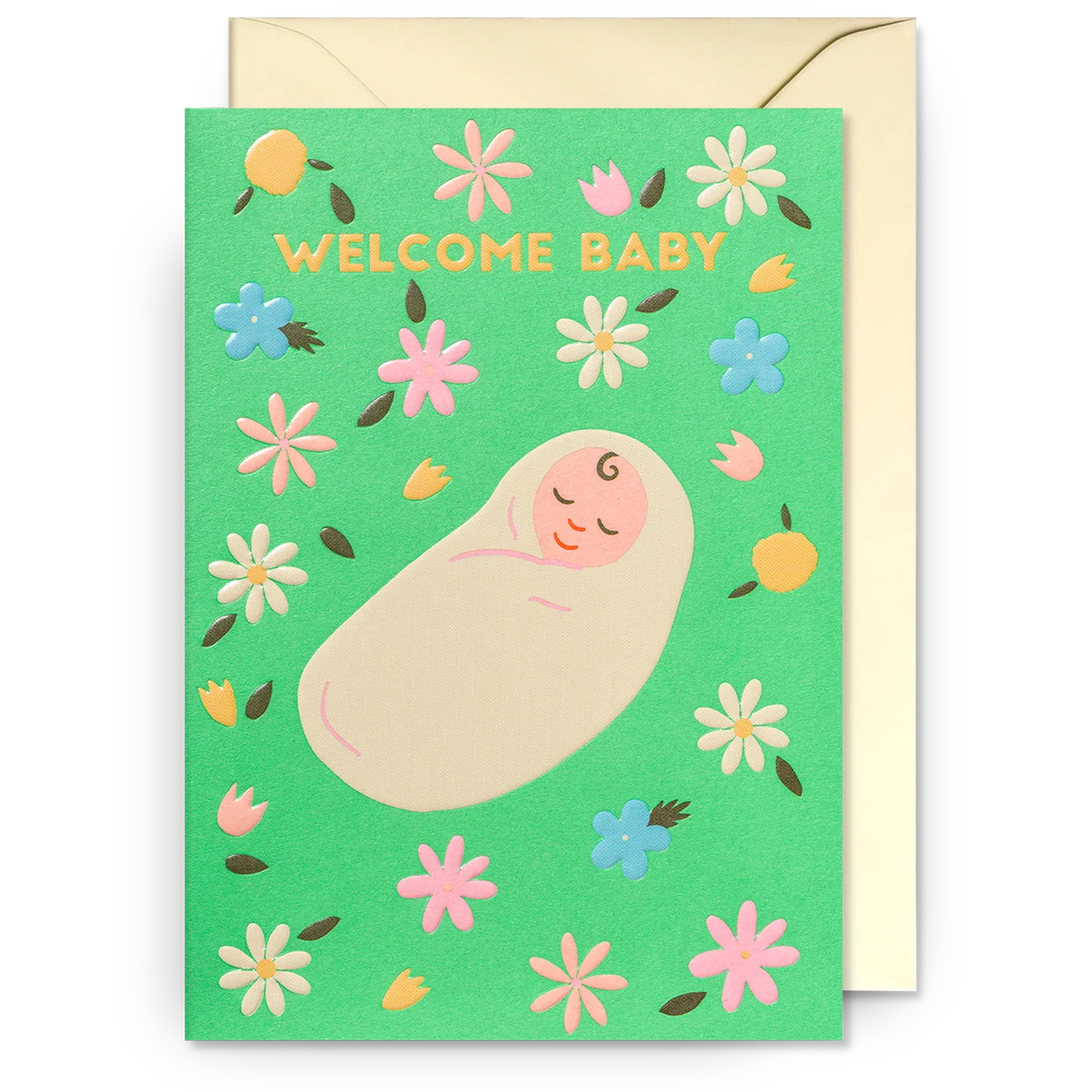 Welcome Baby | Naomi Wilkinson | Greeting Card
