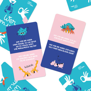 Wer von uns… Card Game