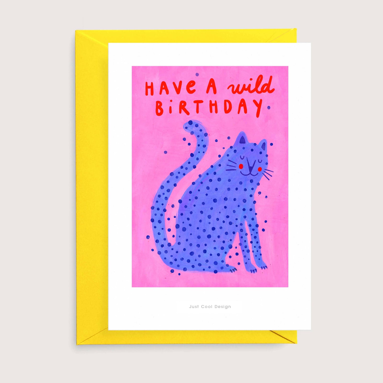 Wild Birthday Mini Art Print | Birthday Card