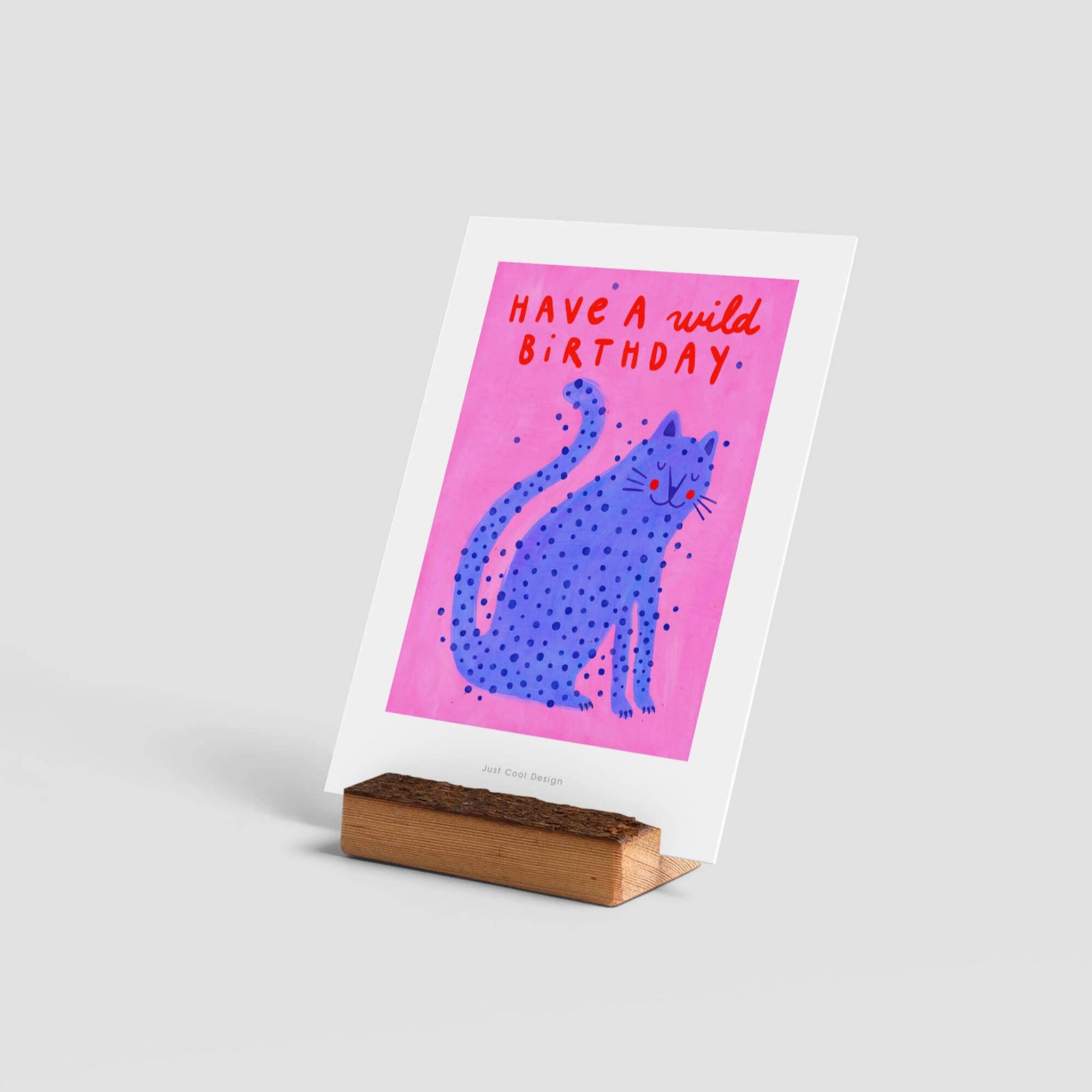 Wild Birthday Mini Art Print | Birthday Card