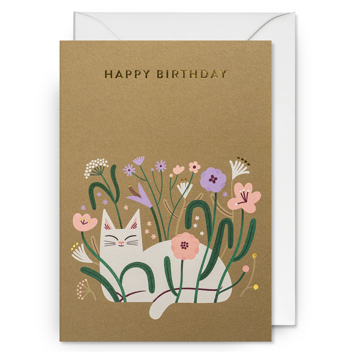 Wildflower Cat | Essi Kimpimäki | Birthday Card