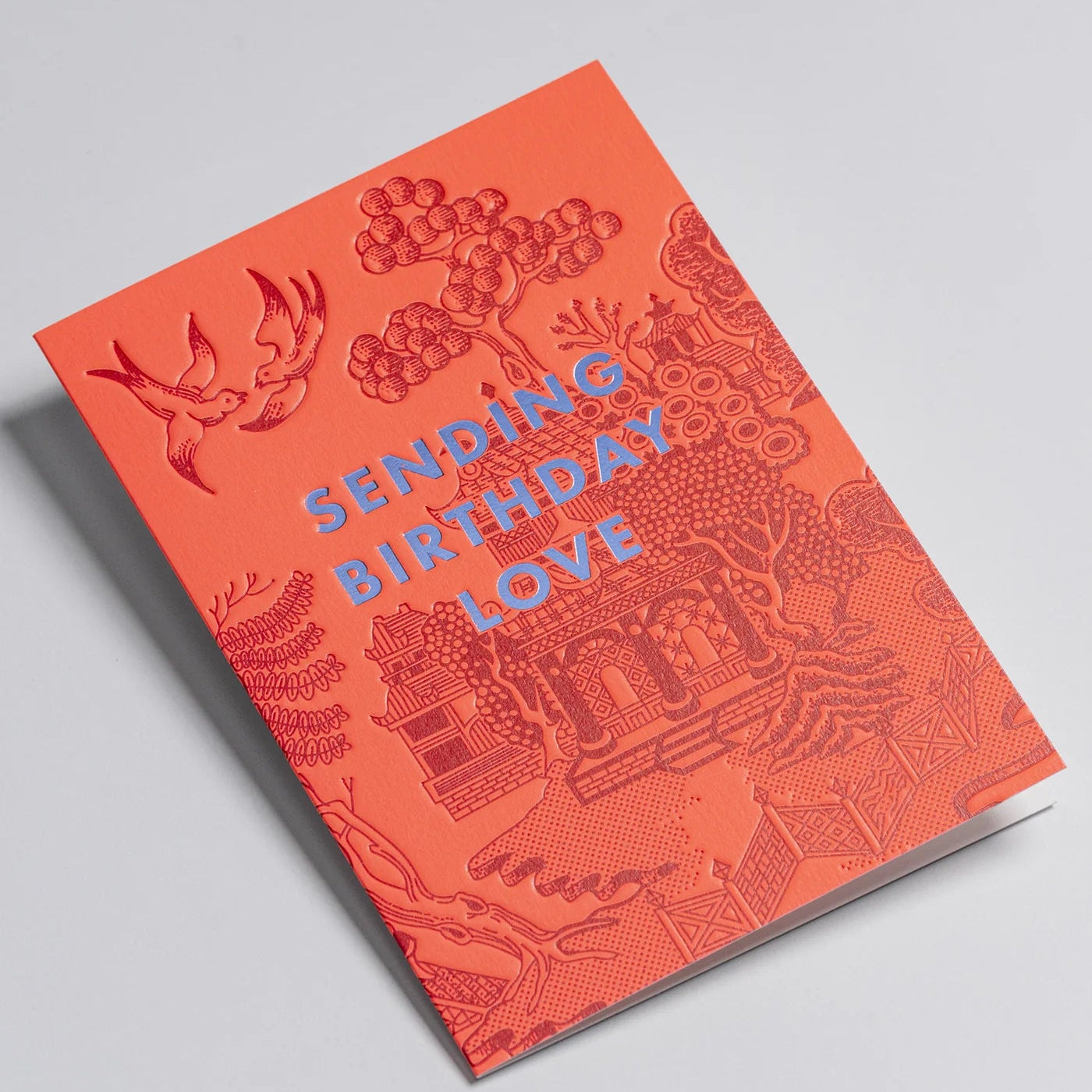 Willow Sending Birthday Love | Florence Broadhurst | Birthday Card