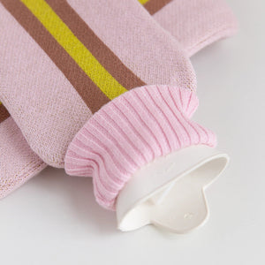 XL Hot Water Bottle college pink 