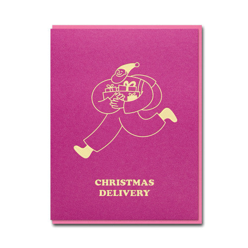Xmas Delivery Christmas Card | Doodles Xmas