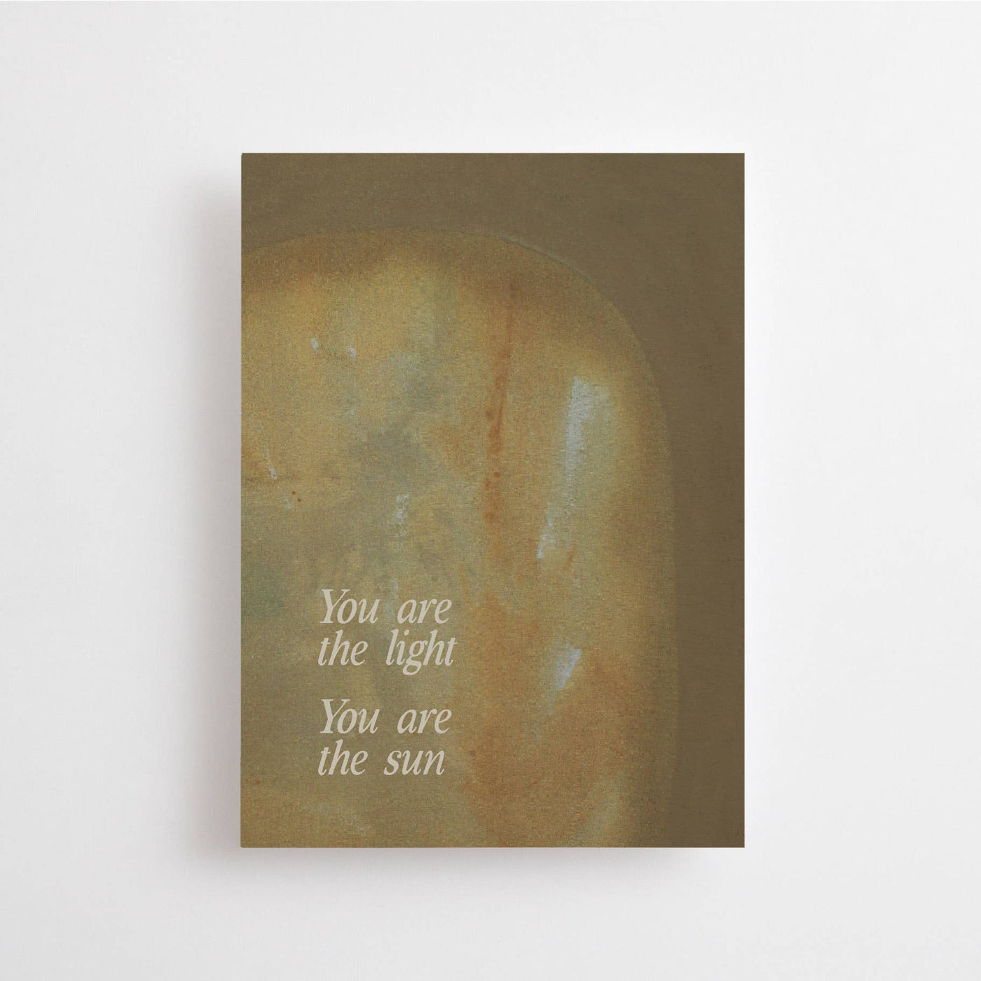 YOU ARE THE LIGHT | CARD