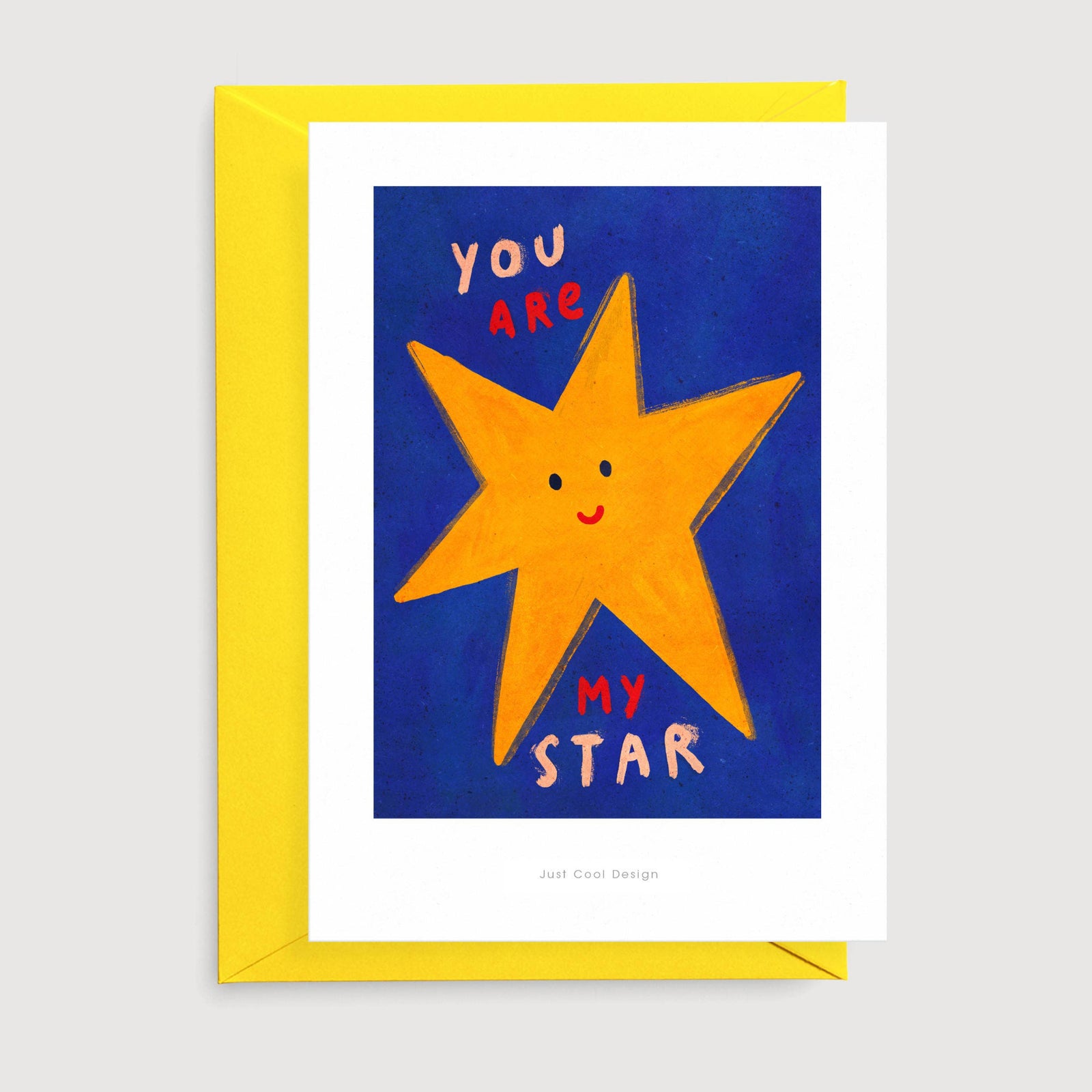 You Are My Star Art Print | Illustration card