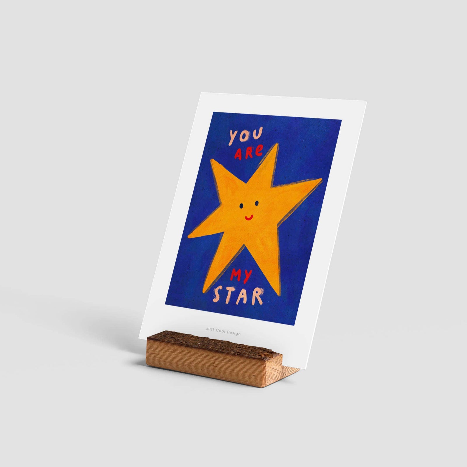 You Are My Star Art Print | Illustration card