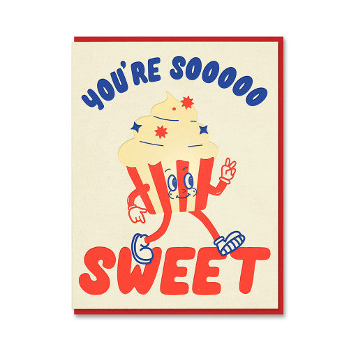 You're Sooooo Sweet Greeting Card | Nineteenseventythree