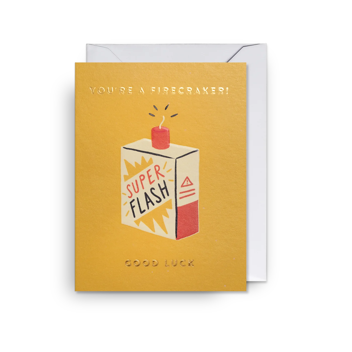 You're a Firecracker! | Ruby Taylor | Mini Good Luck Card