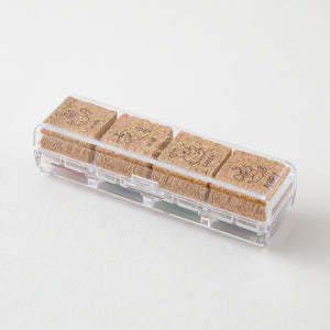 Yuru Log Paintable Stamp Pre-Inked | Animal Poses