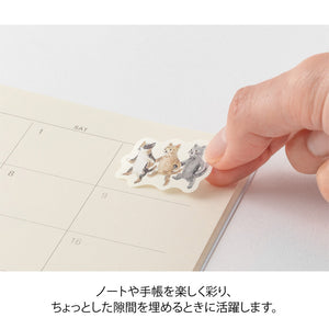 Yuru Log Vol. 3 Roll Sticker Animal Emotions