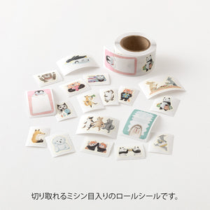 Yuru Log Vol. 3 Roll Sticker Animal Emotions