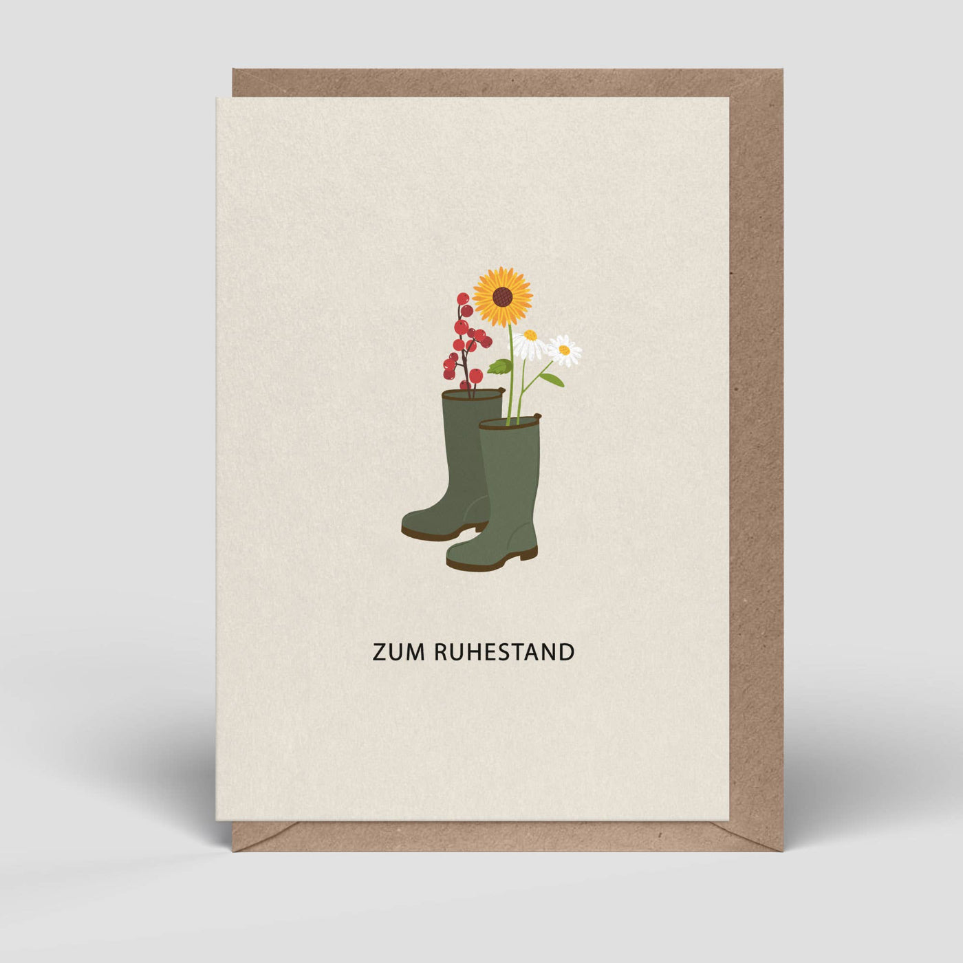 Zum Ruhestand | Greeting Card