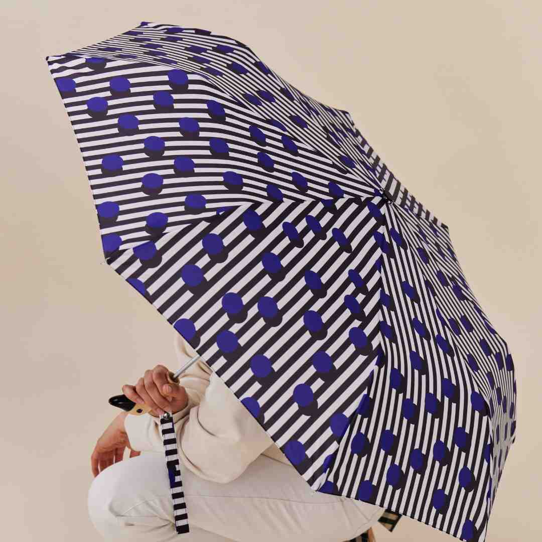 Polkastripe | Enten-Regenschirm